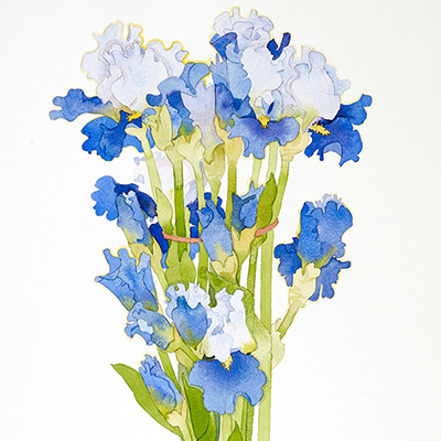 美品　洋書　Flowers：ゲイリー・ブコヴニク　Gary Bukovnik Gary Bukovnik Pink Tulips 1980 Signed Lithograph sold at
